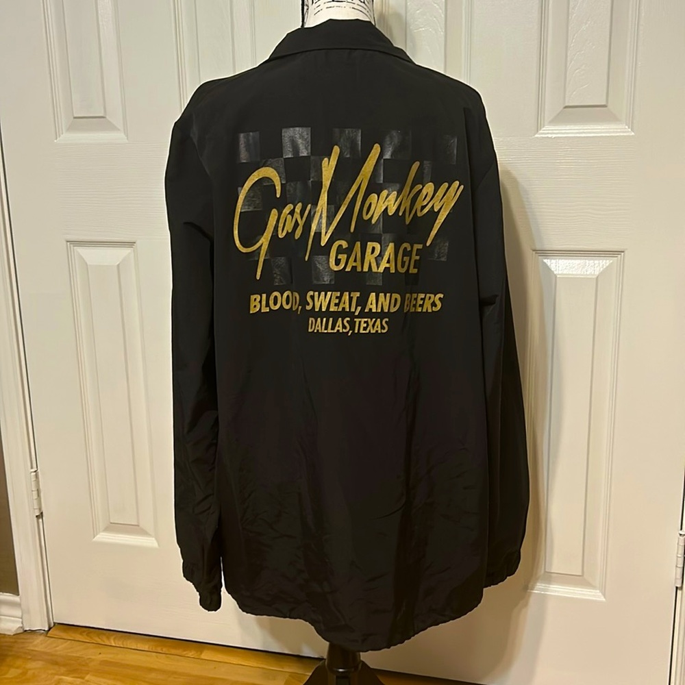 Gas Monkey windbreaker jacket